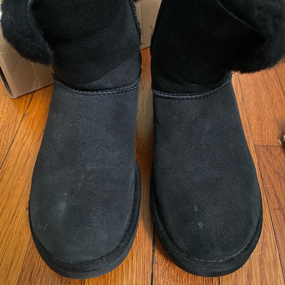 Ugg Australia Bailey boots (black) sz 7 - Picture 10 of 14